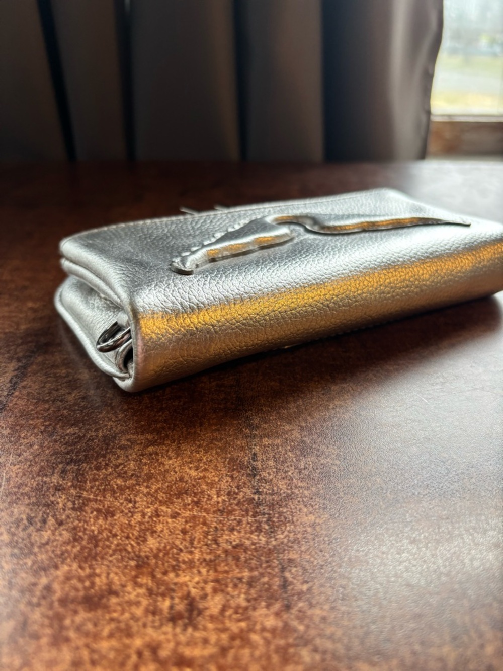 Zadig & Voltaire Pochette Rock Nano Clutch Metallic - Picture 6 of 12